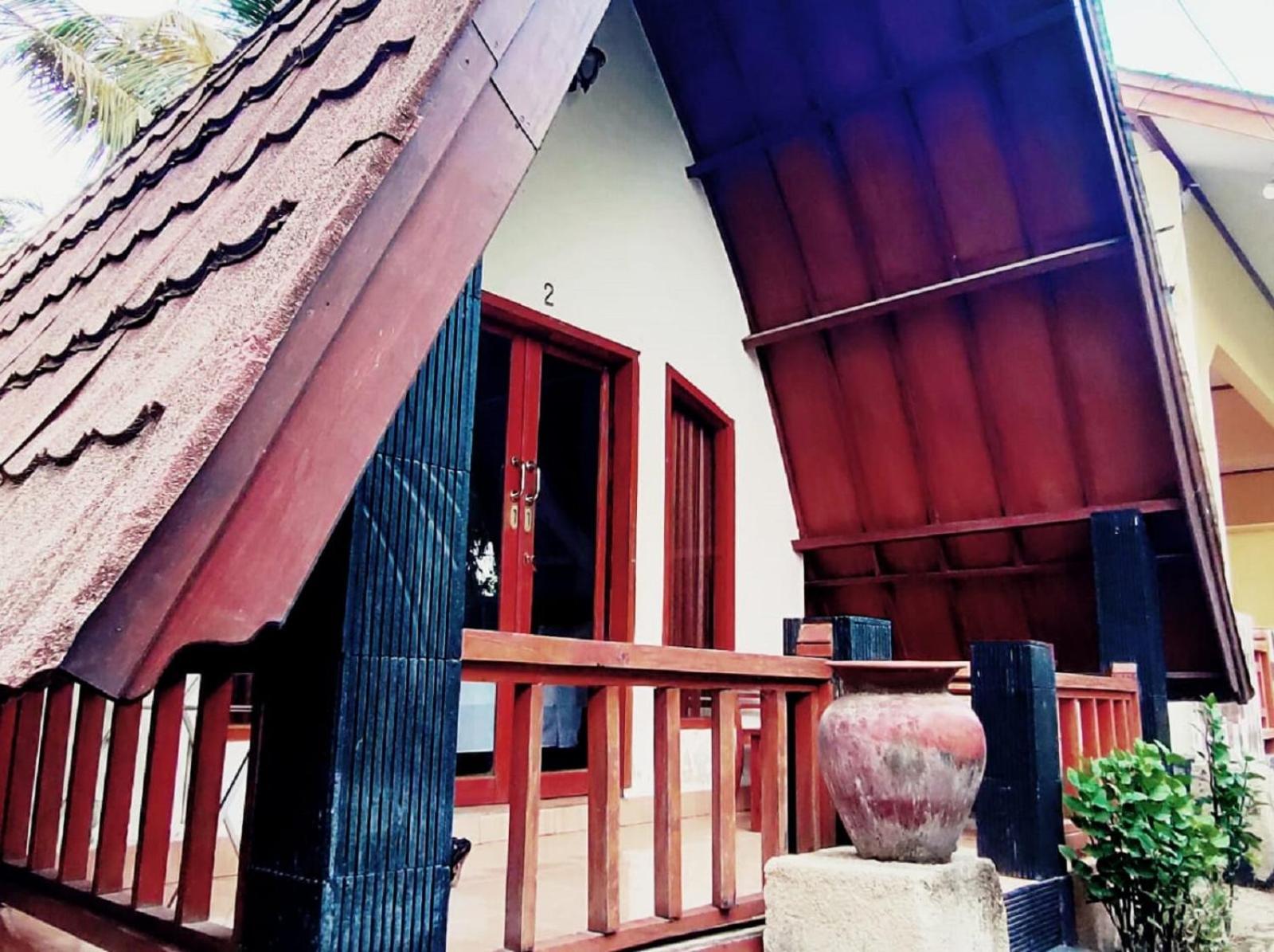 Matahari Bungalow 3 Gili Air Buitenkant foto