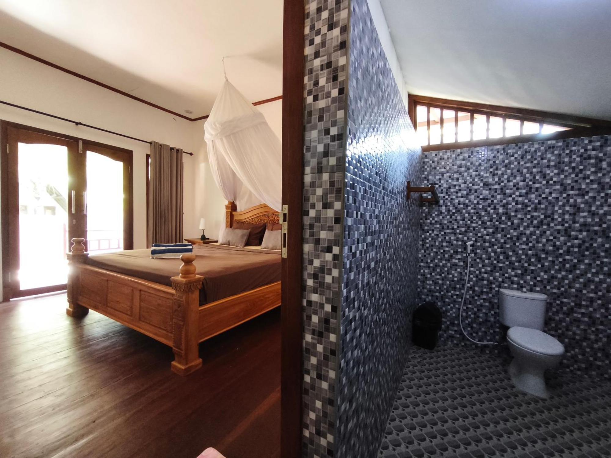 Matahari Bungalow 3 Gili Air Buitenkant foto