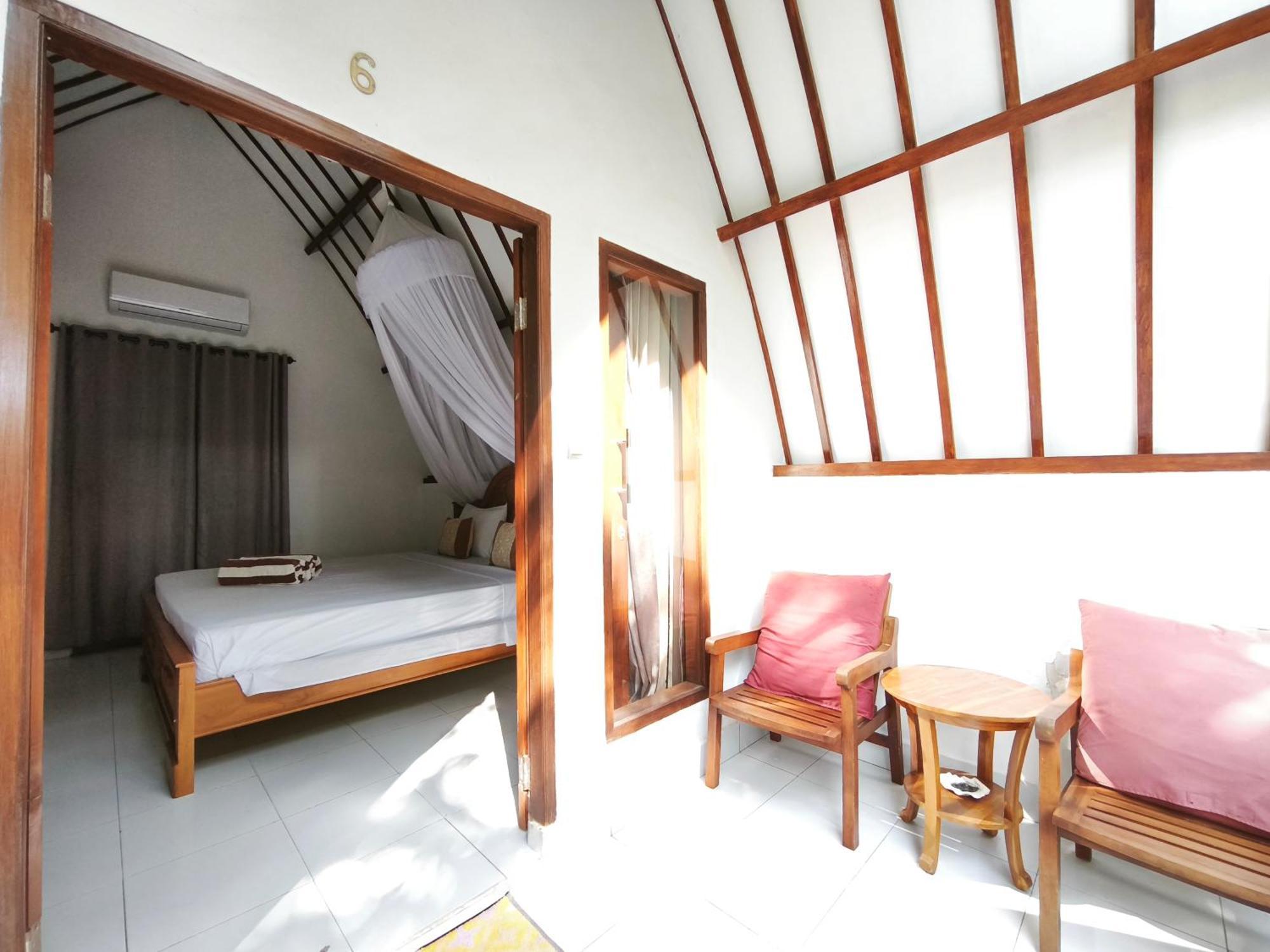Matahari Bungalow 3 Gili Air Buitenkant foto